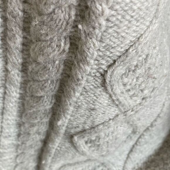 J Crew Cable Knit‎ Patchwork Sweater Tunic Size Medium (Q13) - Picture 6 of 10